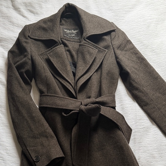 All Saints Isabella Double Breasted Trench Coat - Picture 3 of 5